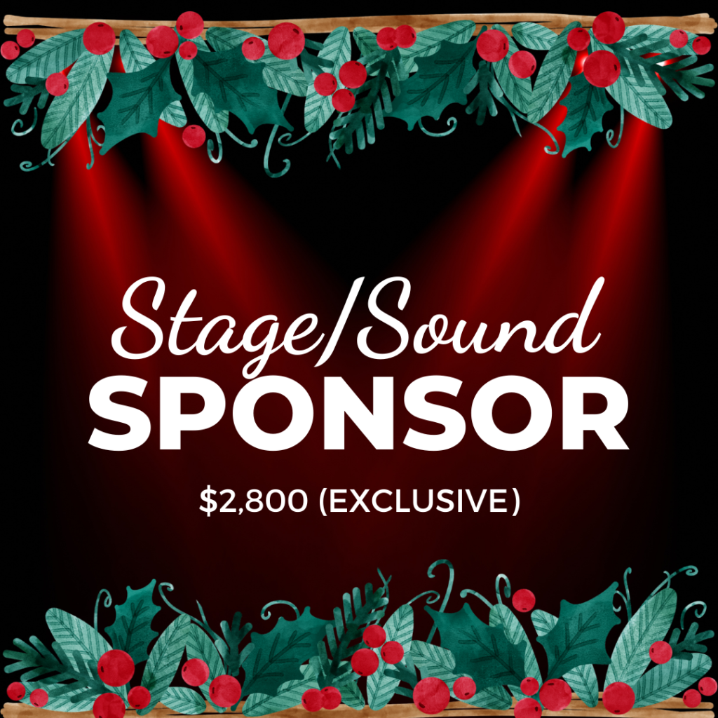 Parrish Hometown Christmas Stage Sound Sponsor