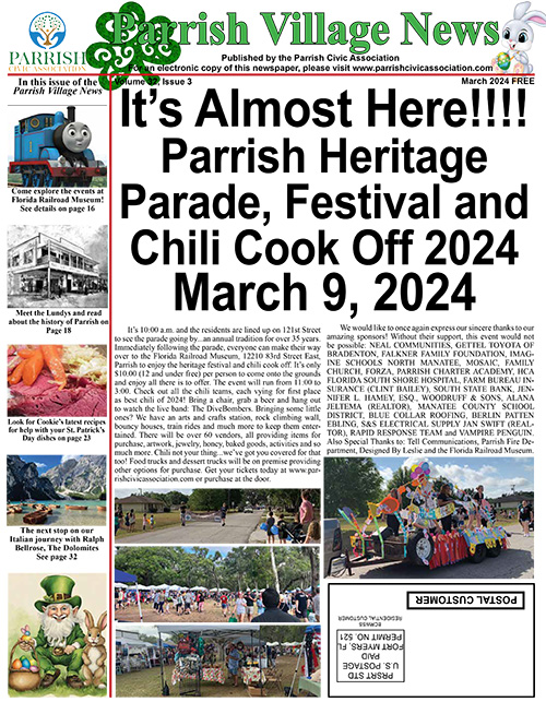 Parrish Village News March 2024
