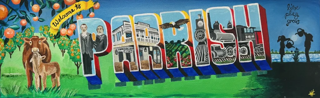 Welcome to Parrish Florida Mural