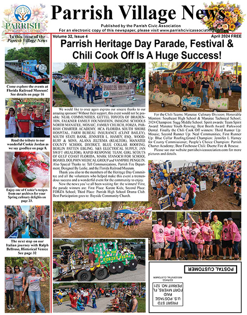 April 2024 Parrish Village News
