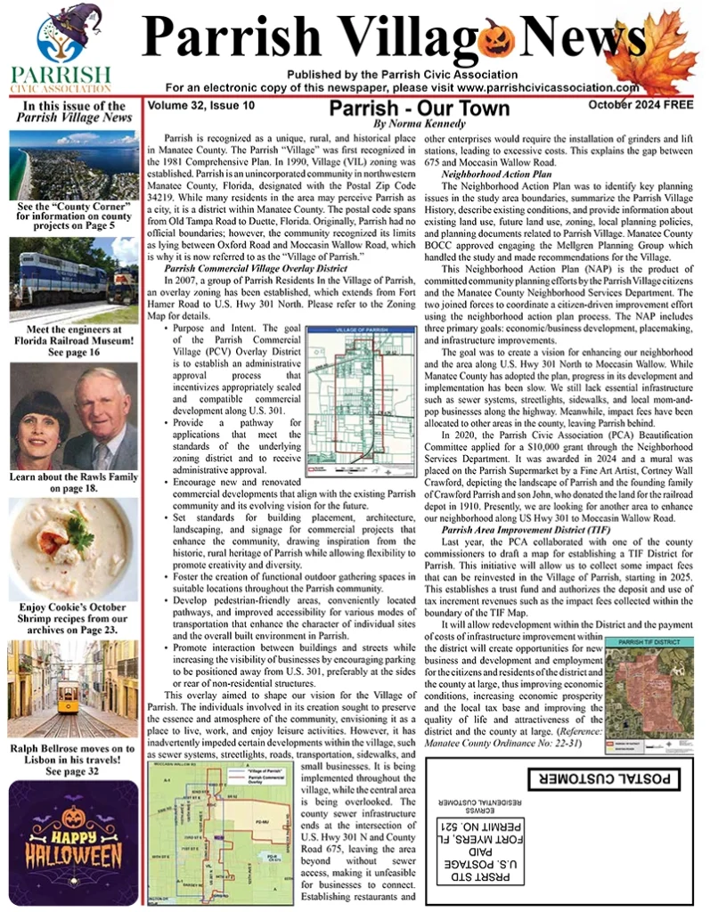 Parrish Village News October 2024